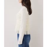 チュールフリルドッキングニット/イージーケア | VIS  | 詳細画像24 