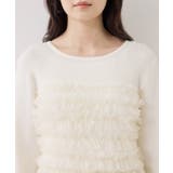 チュールフリルドッキングニット/イージーケア | VIS  | 詳細画像26 