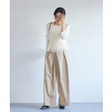 チュールフリルドッキングニット/イージーケア | VIS  | 詳細画像7 