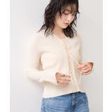 レースアップリブニット | VIS  | 詳細画像1 