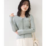 レースアップリブニット | VIS  | 詳細画像11 