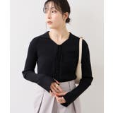 レースアップリブニット | VIS  | 詳細画像18 