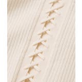 レースアップリブニット | VIS  | 詳細画像29 