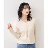 レースアップリブニット | VIS  | 詳細画像5 