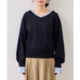 フリルドッキングニットプルオーバー | VIS  | 詳細画像23 