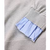 フリルドッキングニットプルオーバー | VIS  | 詳細画像30 