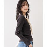 バイカラーリボンドッキングニット | VIS  | 詳細画像12 