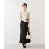 バイカラーリボンドッキングニット | VIS  | 詳細画像15 