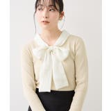 バイカラーリボンドッキングニット | VIS  | 詳細画像16 