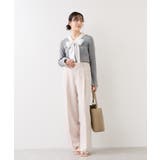 バイカラーリボンドッキングニット | VIS  | 詳細画像2 