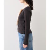 バイカラーリボンドッキングニット | VIS  | 詳細画像21 