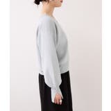 Vネックレースプルオーバー | VIS  | 詳細画像22 