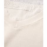 Vネックレースプルオーバー | VIS  | 詳細画像28 