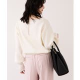 Vネックレースプルオーバー | VIS  | 詳細画像4 