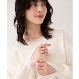 Vネックレースプルオーバー | VIS  | 詳細画像5 