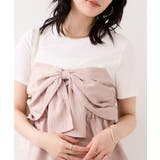 美easyリネンライクリボンビスチェトップス イージーケア 接触冷感 | VIS  | 詳細画像10 