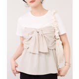 美easyリネンライクリボンビスチェトップス イージーケア 接触冷感 | VIS  | 詳細画像21 