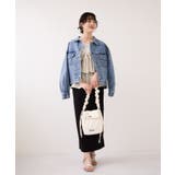 美easyリネンライクリボンビスチェトップス イージーケア 接触冷感 | VIS  | 詳細画像23 