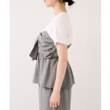 美easyリネンライクリボンビスチェトップス イージーケア 接触冷感 | VIS  | 詳細画像26 