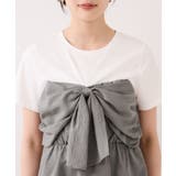 美easyリネンライクリボンビスチェトップス イージーケア 接触冷感 | VIS  | 詳細画像28 