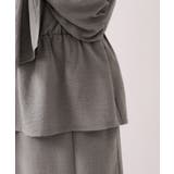 美easyリネンライクリボンビスチェトップス イージーケア 接触冷感 | VIS  | 詳細画像30 