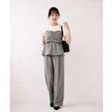 【WEB限定】美easyリネンライクシャーリングビスチェドッキングトップス イー… | VIS  | 詳細画像13 