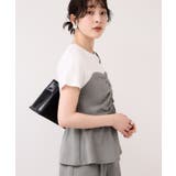 【WEB限定】美easyリネンライクシャーリングビスチェドッキングトップス イー… | VIS  | 詳細画像14 