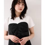 【WEB限定】美easyリネンライクシャーリングビスチェドッキングトップス イー… | VIS  | 詳細画像4 