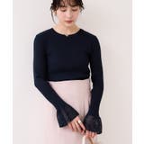 レース編みドッキングニット | VIS  | 詳細画像11 