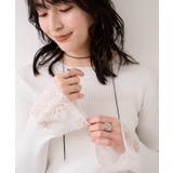 レース編みドッキングニット | VIS  | 詳細画像4 