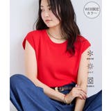 レッド(60) | 【WEB限定カラー】ICE BEAUTY 美人スリーブニットプルオーバ | VIS 