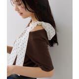 肩リボンTシャツ | VIS  | 詳細画像19 