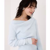 ドレープオフショルダーリブニット/イージーケア | VIS | 詳細画像10