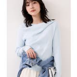 ドレープオフショルダーリブニット/イージーケア | VIS | 詳細画像13