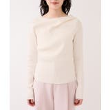 ドレープオフショルダーリブニット/イージーケア | VIS | 詳細画像27