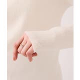 ドレープオフショルダーリブニット/イージーケア | VIS | 詳細画像33