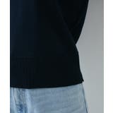 フリルドッキングVネックニット半袖プルオーバー/イージーケア | VIS | 詳細画像28