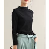 ブラック(01) | トタンテレコボトルネックプルオーバー | VIS 