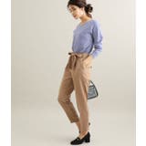 【MACHINE WASHABLE】ボートネックドルマンスリーブミラノリブプルオ… | VIS  | 詳細画像10 