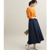 【MACHINE WASHABLE】ボートネックドルマンスリーブミラノリブプルオ… | VIS  | 詳細画像12 