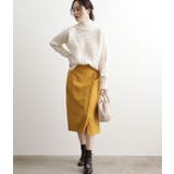 斜め切替リブタートルネックプルオーバー | VIS | 詳細画像13