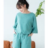 モスグリーン(32) | パイルクロッププルオーバー | VIS