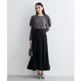 【洗える】タックボリュームスリーブカットソー | VIS  | 詳細画像13 