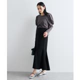 【洗える】タックボリュームスリーブカットソー | VIS  | 詳細画像14 