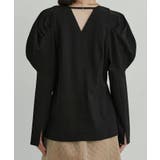 【洗える】タックボリュームスリーブカットソー | VIS  | 詳細画像25 