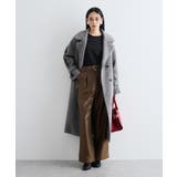 【洗える】タックボリュームスリーブカットソー | VIS  | 詳細画像5 