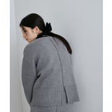 【セットアップ対応】もちっとニットミラノリブプルオーバー | VIS  | 詳細画像10 