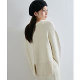 【セットアップ対応】もちっとニットミラノリブプルオーバー | VIS  | 詳細画像12 