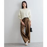 【セットアップ対応】もちっとニットミラノリブプルオーバー | VIS  | 詳細画像13 