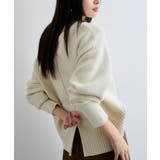 【セットアップ対応】もちっとニットミラノリブプルオーバー | VIS  | 詳細画像16 